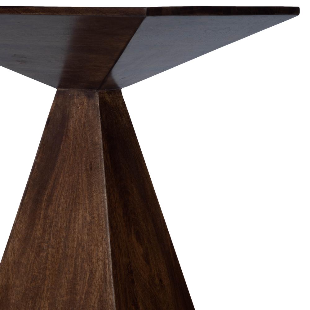 Company Titus Modern End Table, Dark Brown. Picture 7