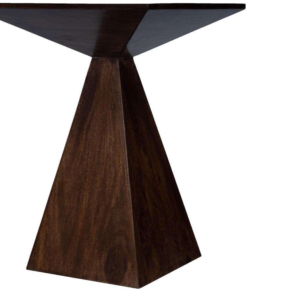 Company Titus Modern End Table, Dark Brown. Picture 8