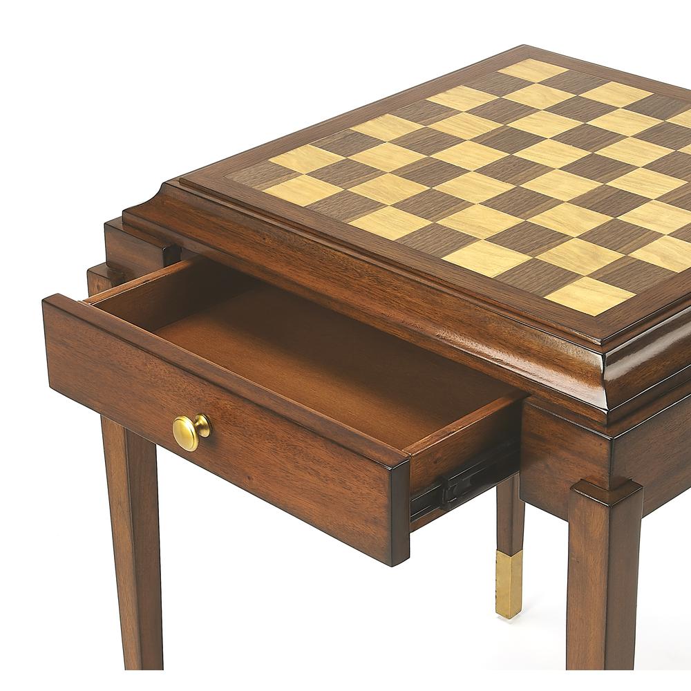 Company Adrian Game Table, Medium Brown. Picture 3