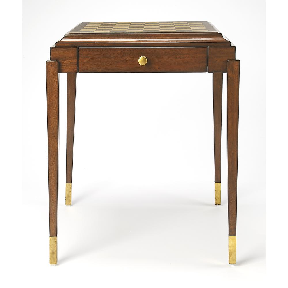 Company Adrian Game Table, Medium Brown. Picture 4