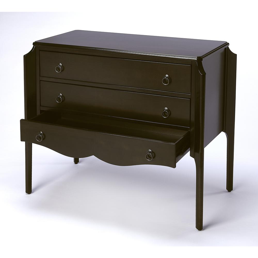 Company Wilshire 3 Drawer Chest, Dark Brown. Picture 4