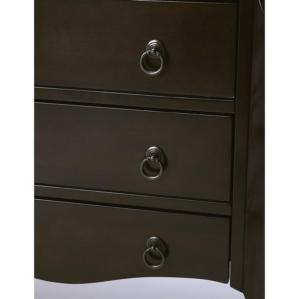 Company Wilshire 3 Drawer Chest, Dark Brown. Picture 7