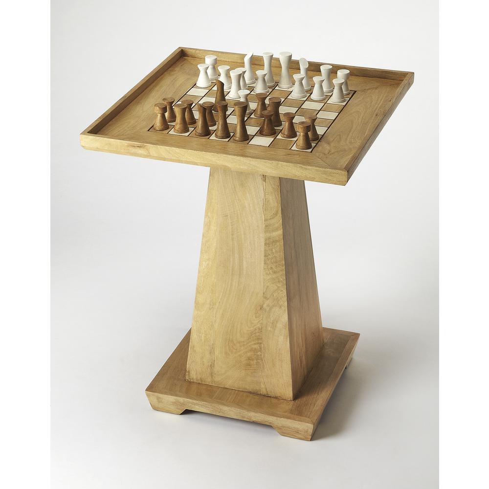 Company Levon Game Table, Light Brown. Picture 2