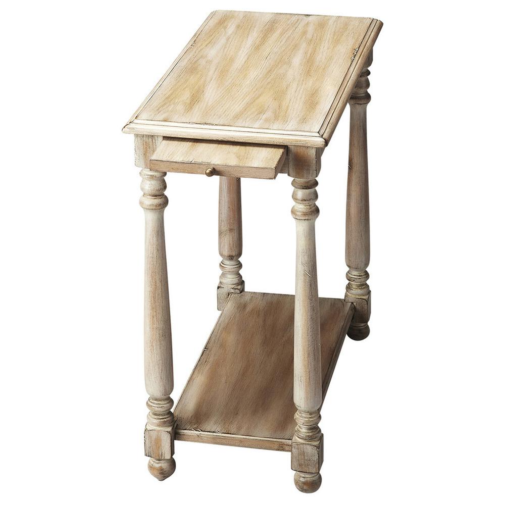 Devane Driftwood Chairside Table. Picture 2
