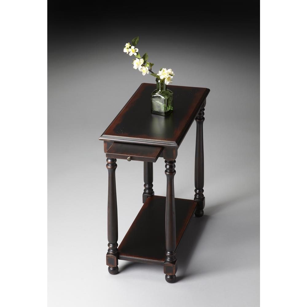 Company Devane Midnight Rose Side Table, Black. Picture 2