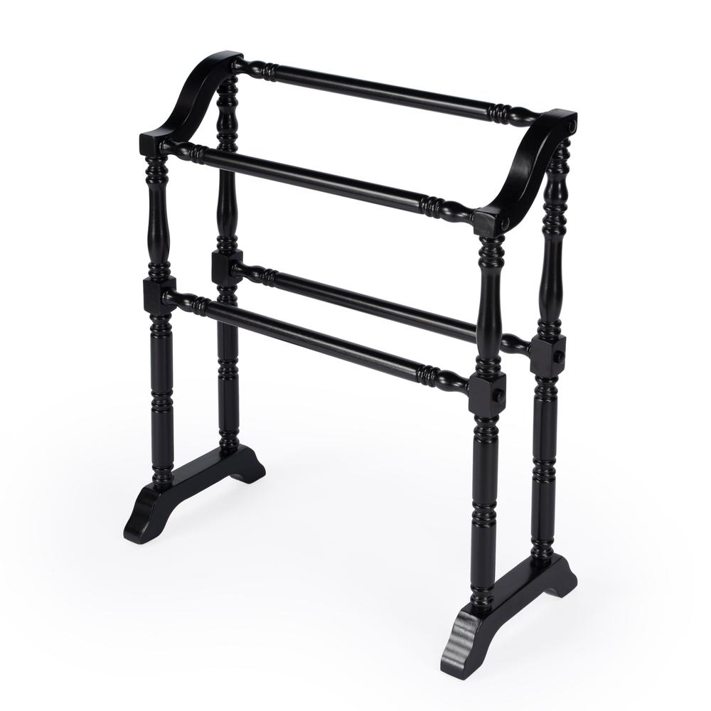 Butler Specialty	 Lillian Black Blanket Rack. The main picture.
