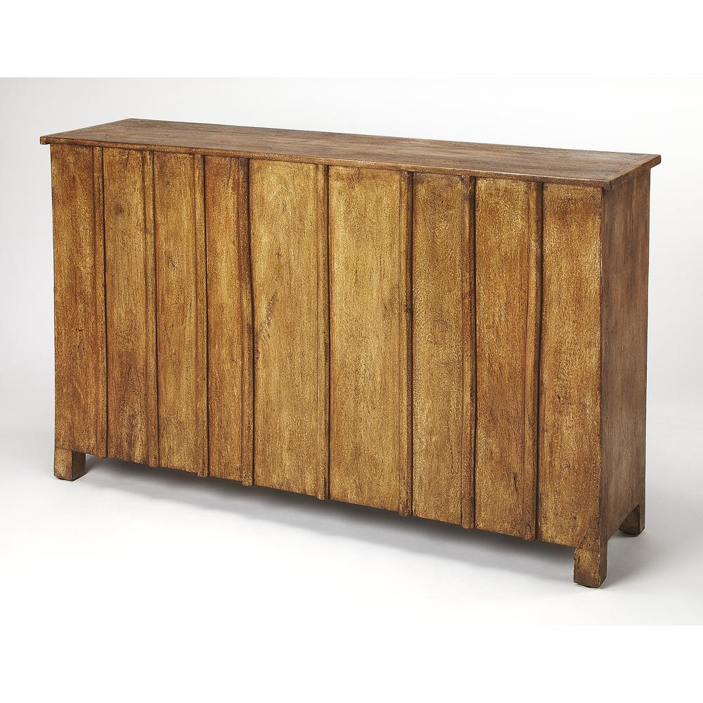 Company Giddings Rustic  59.5" Sideboard, Medium Brown. Picture 7