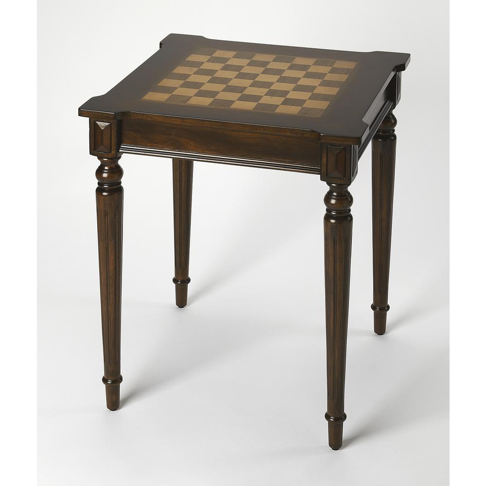 Company Doyle Game Table, Dark Brown. Picture 1