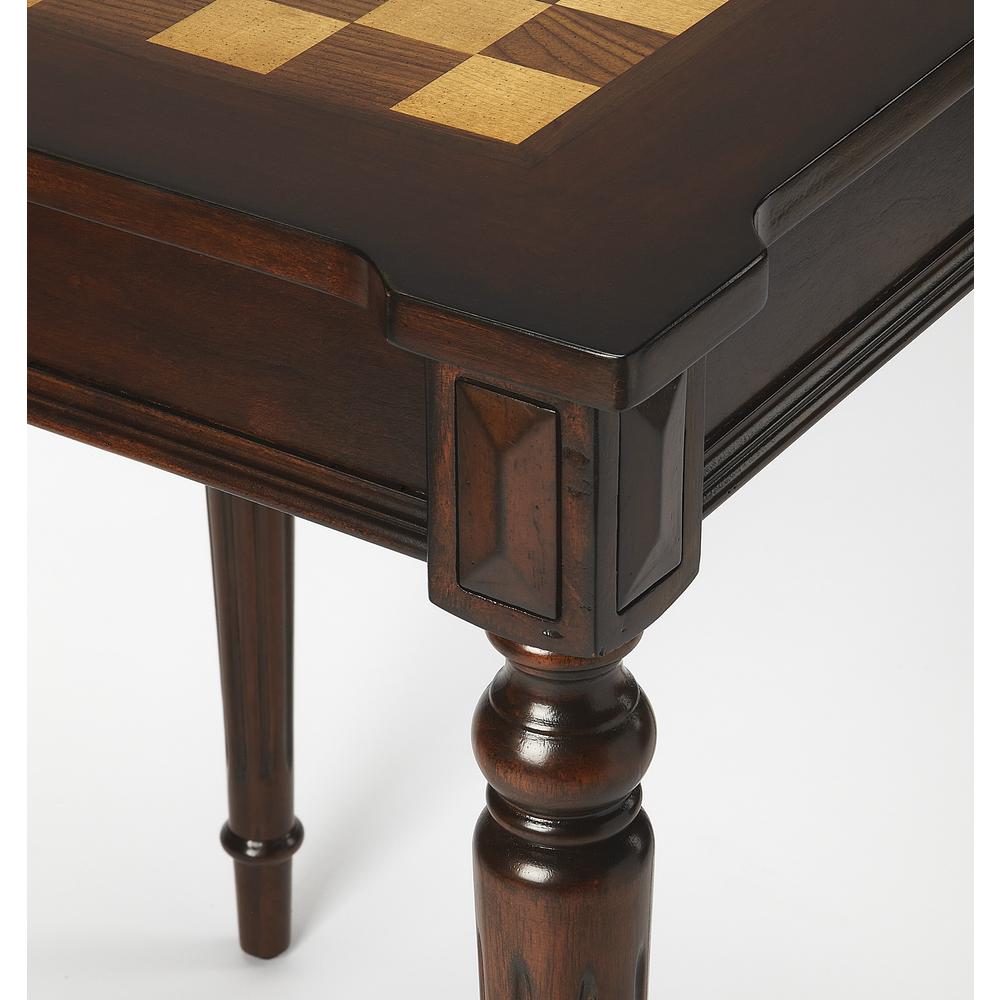 Company Doyle Game Table, Dark Brown. Picture 3