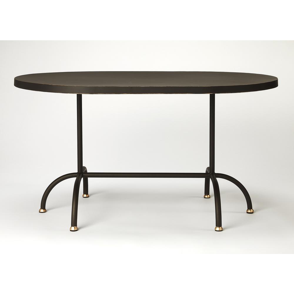 Cleo Black Gold Coffee Table. Picture 2