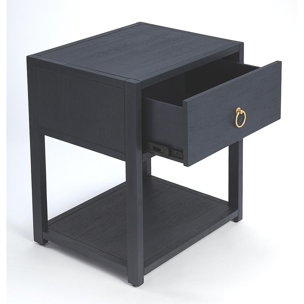 Company Lark  End Table, Navy Blue. Picture 2