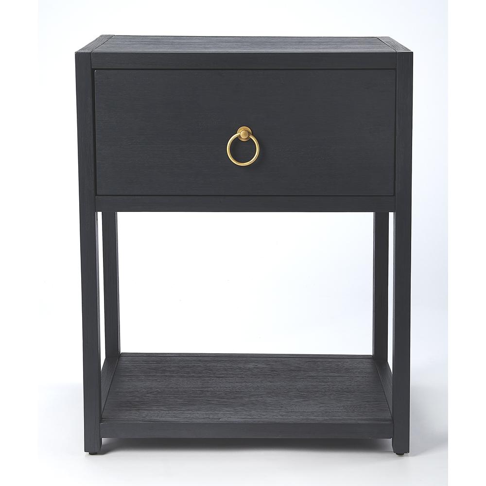 Company Lark  End Table, Navy Blue. Picture 3
