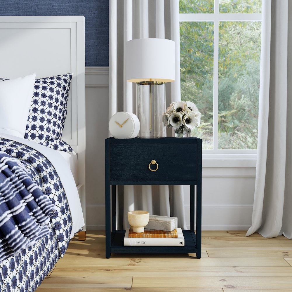 Company Lark  End Table, Navy Blue. Picture 7