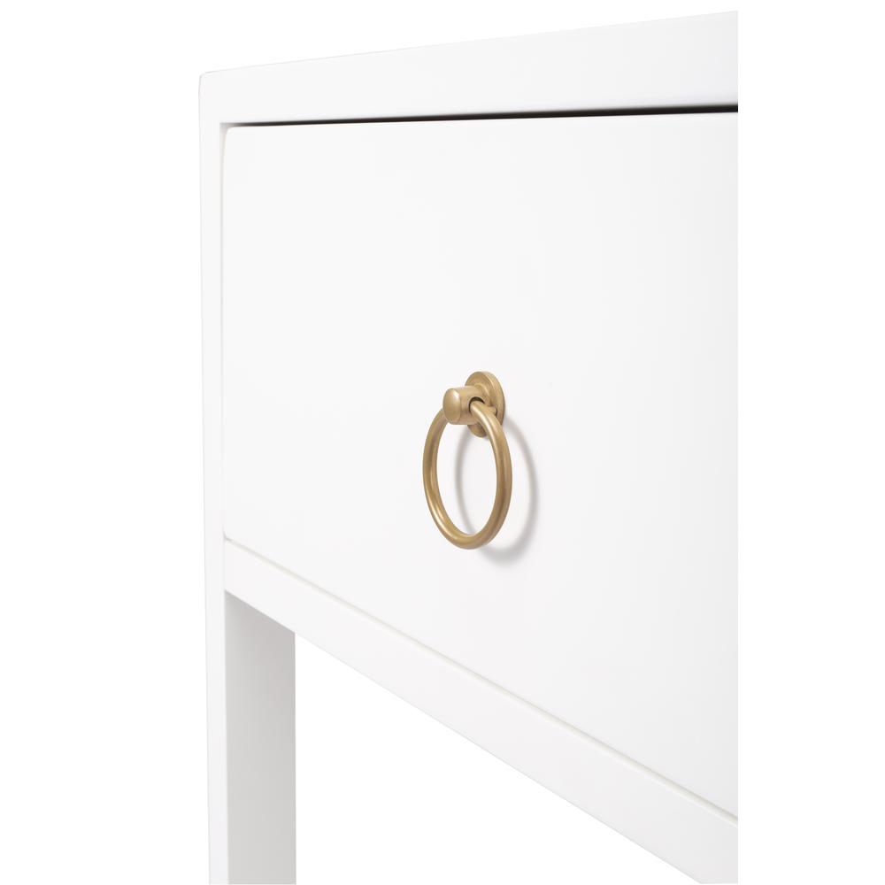 Company Lark End Table, White. Picture 3