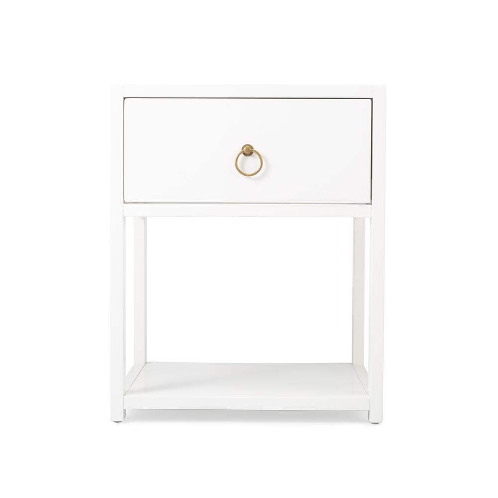 Company Lark End Table, White. Picture 4