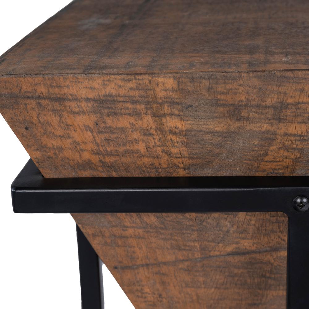 Butler Gulnaria Wood & Metal Accent Table. Picture 2