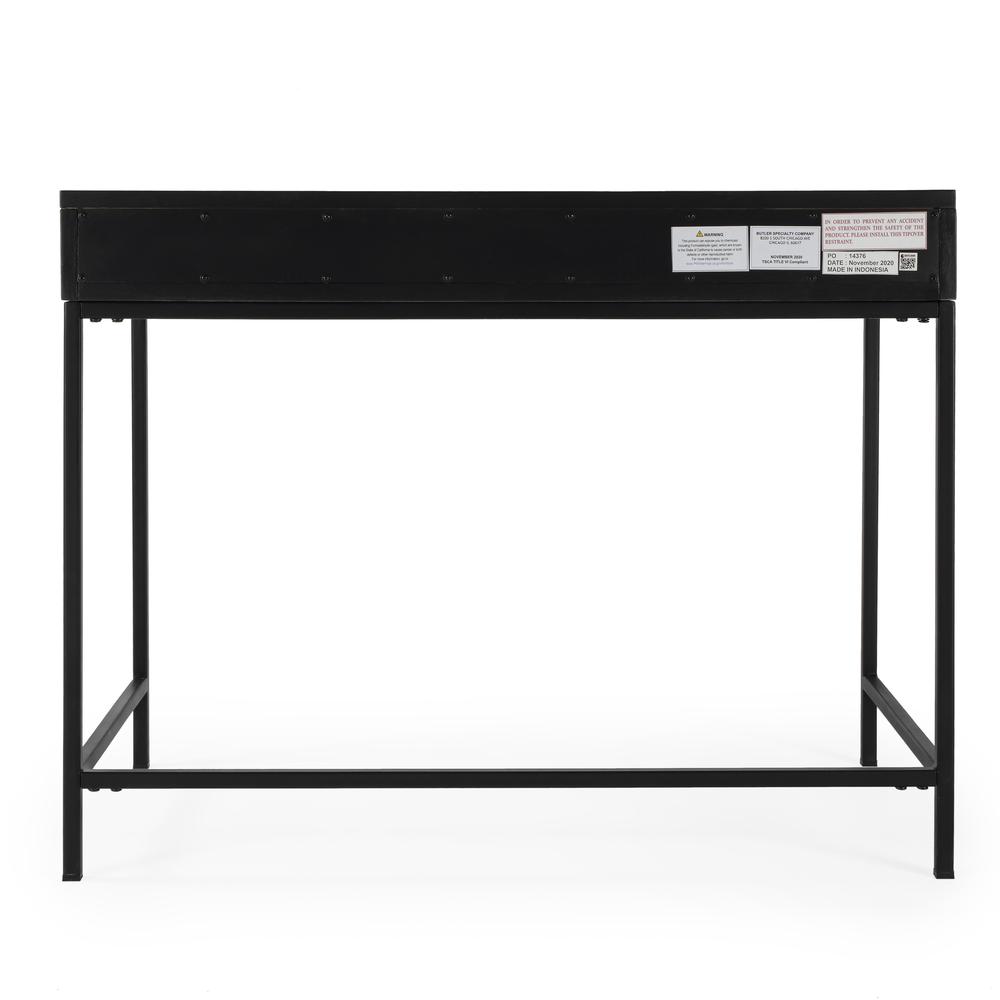 Belka Black  Desk with Drawers. Picture 6