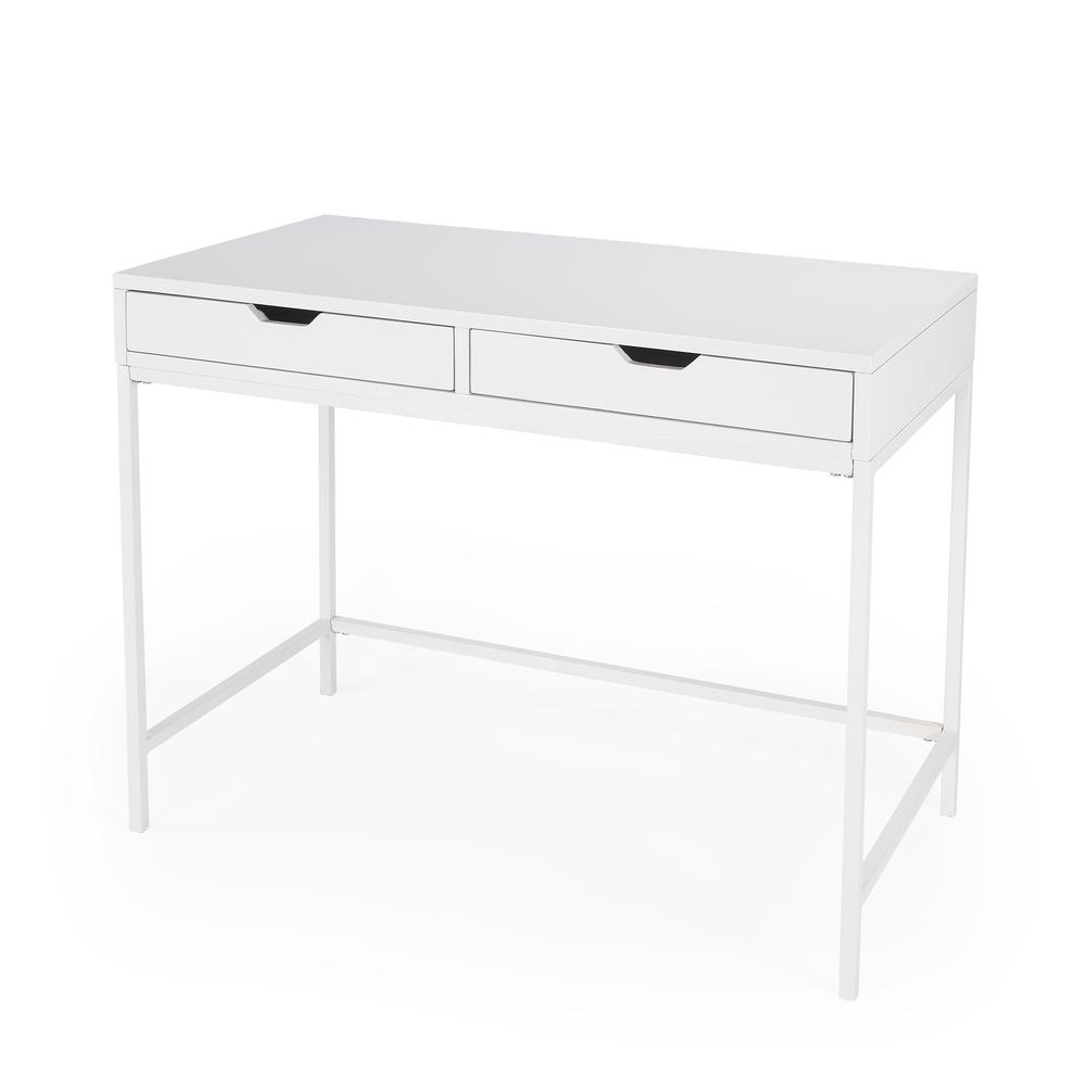 Company Belka Desk with Drawers, White. Picture 1