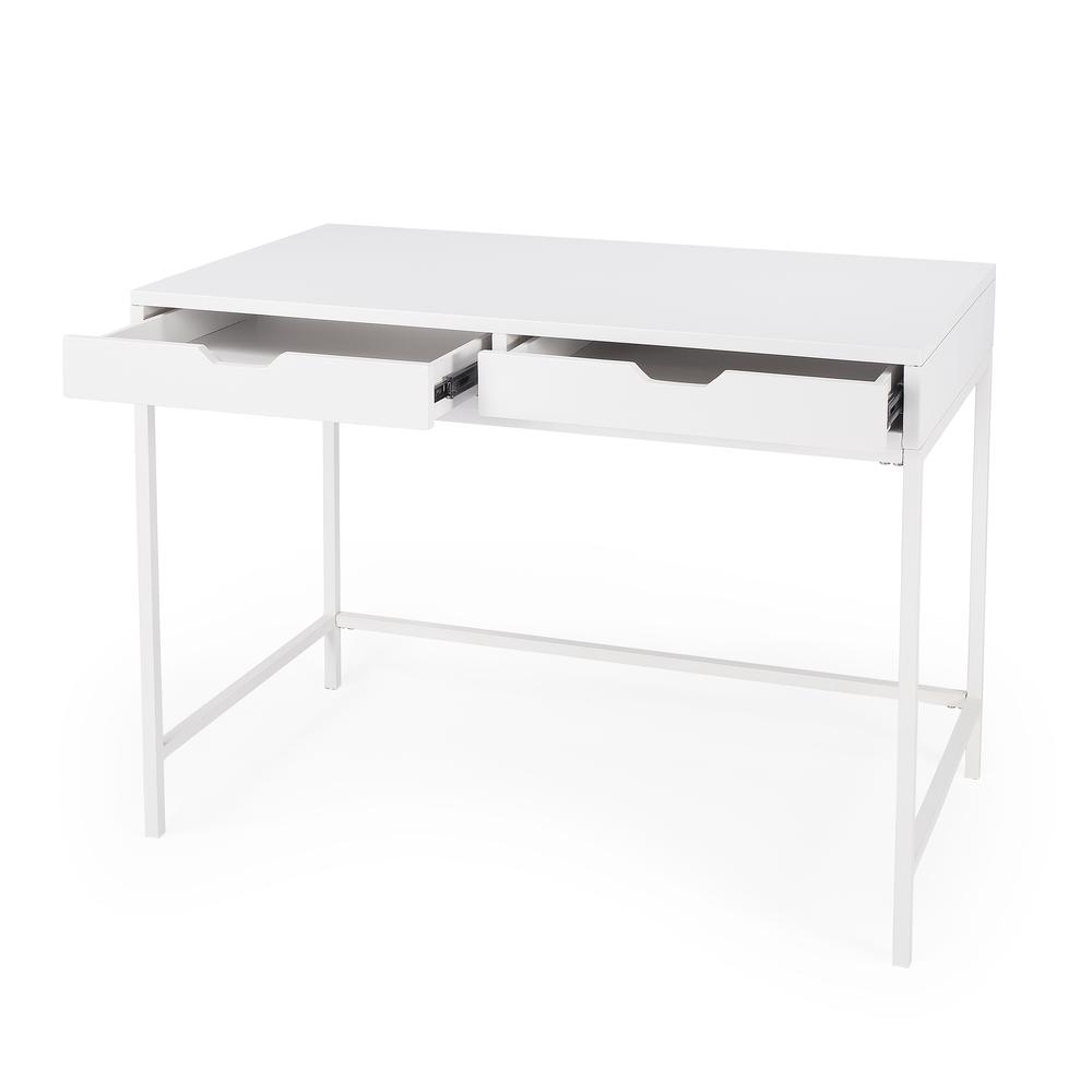 Company Belka Desk with Drawers, White. Picture 2