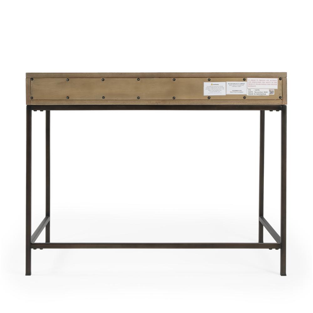 Belka Natural Desk with Drawers. Picture 6