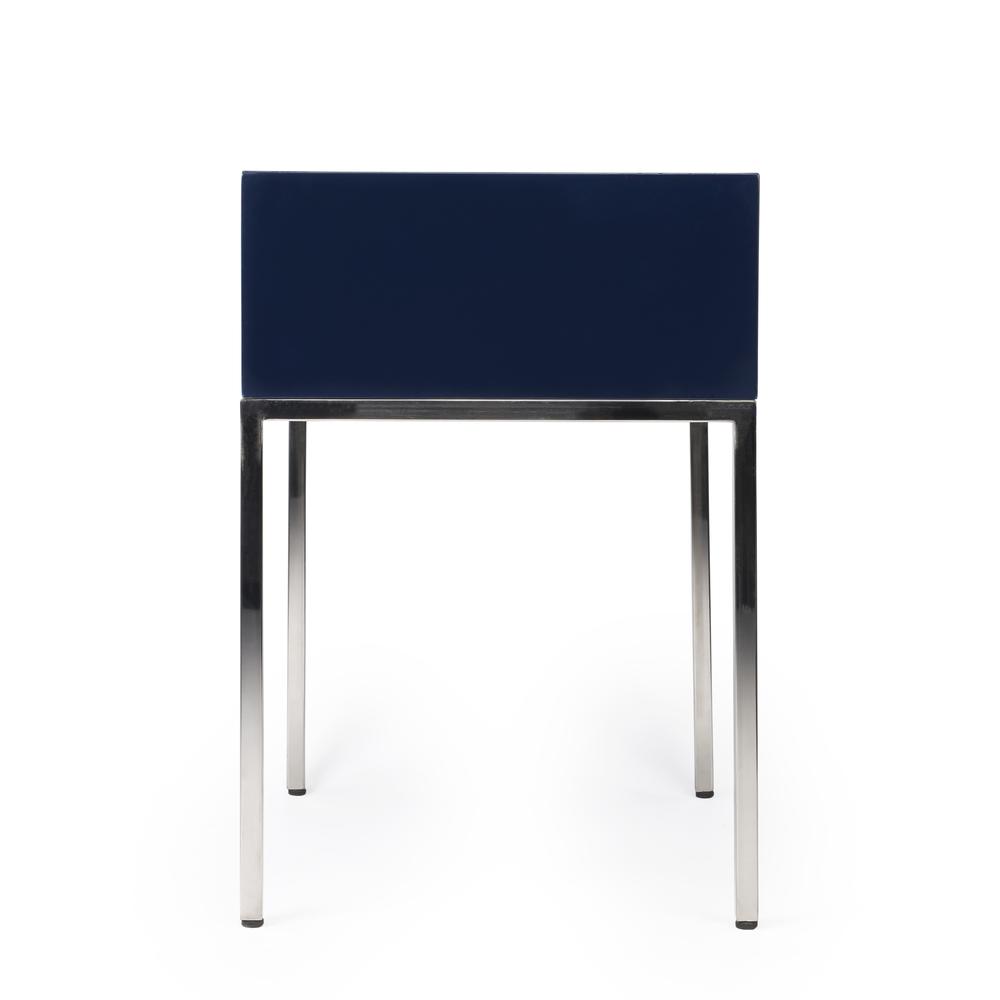 Company Monika & Silver End Table, Blue. Picture 5