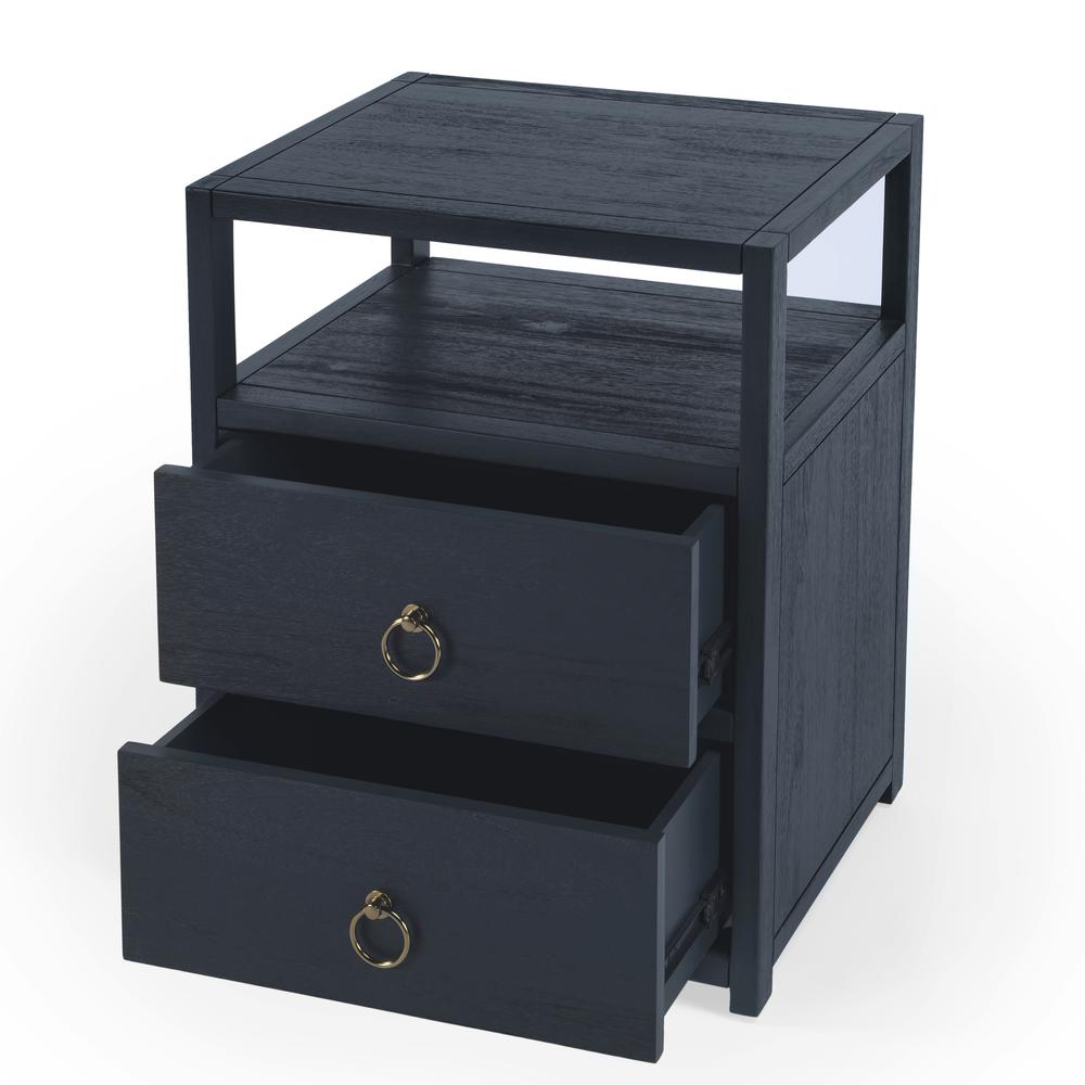 Company Lark Nightstand, Navy Blue. Picture 2
