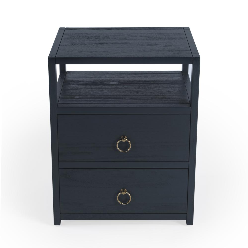 Company Lark Nightstand, Navy Blue. Picture 3