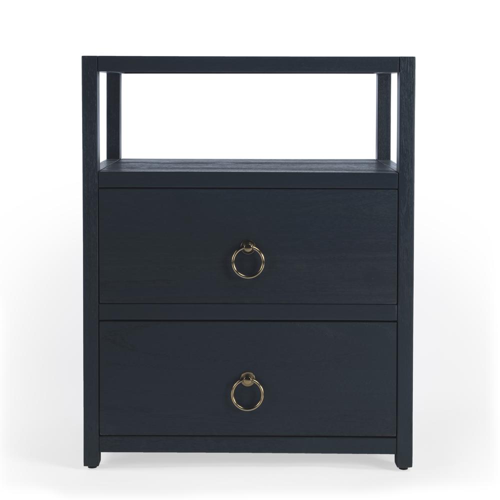 Company Lark Nightstand, Navy Blue. Picture 4