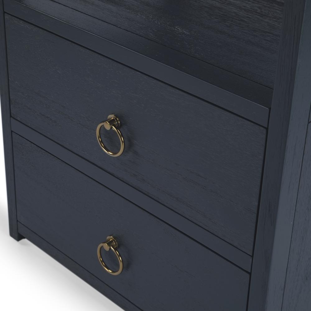 Company Lark Nightstand, Navy Blue. Picture 5