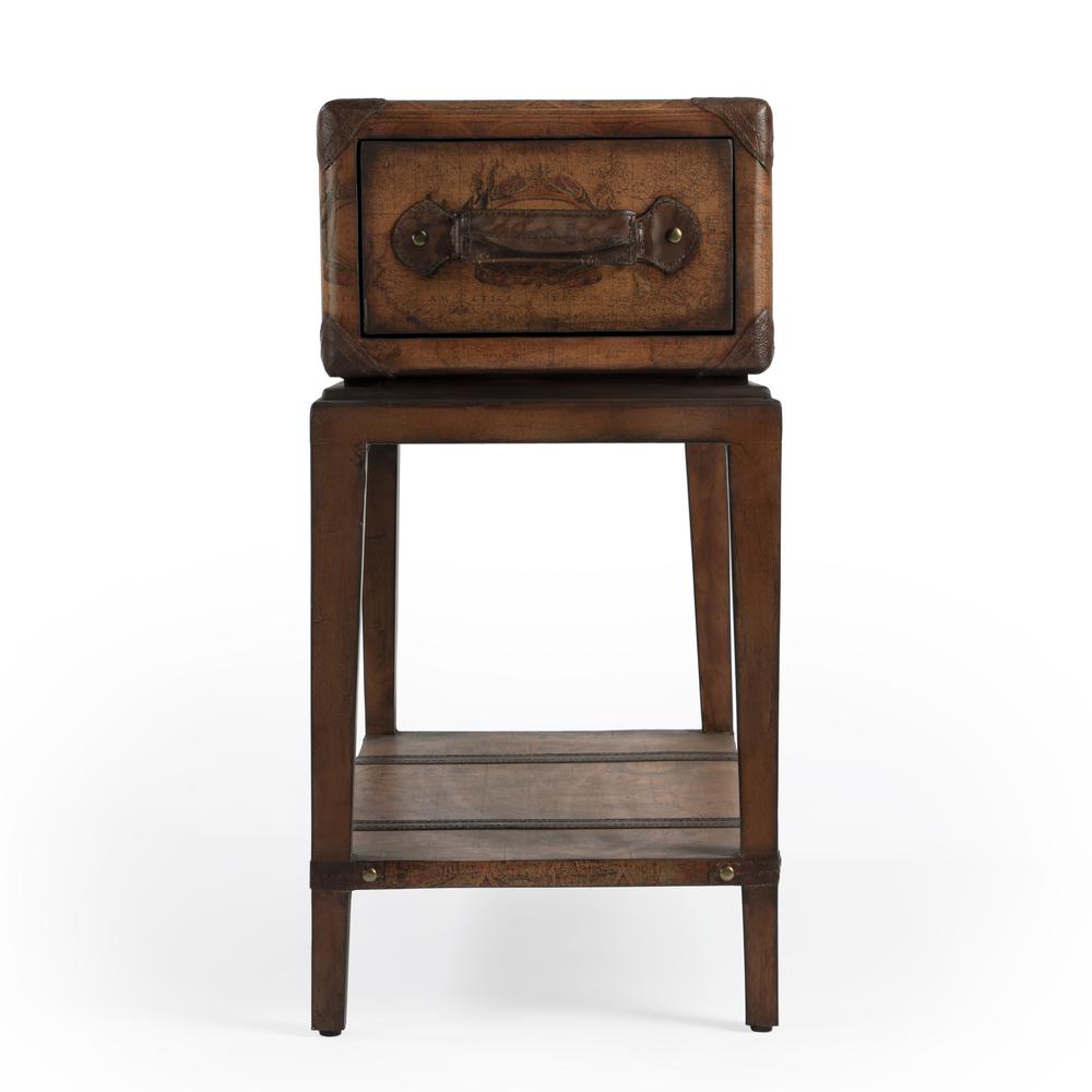 Vintage Chairside Table, Brown, Belen Kox. Picture 3