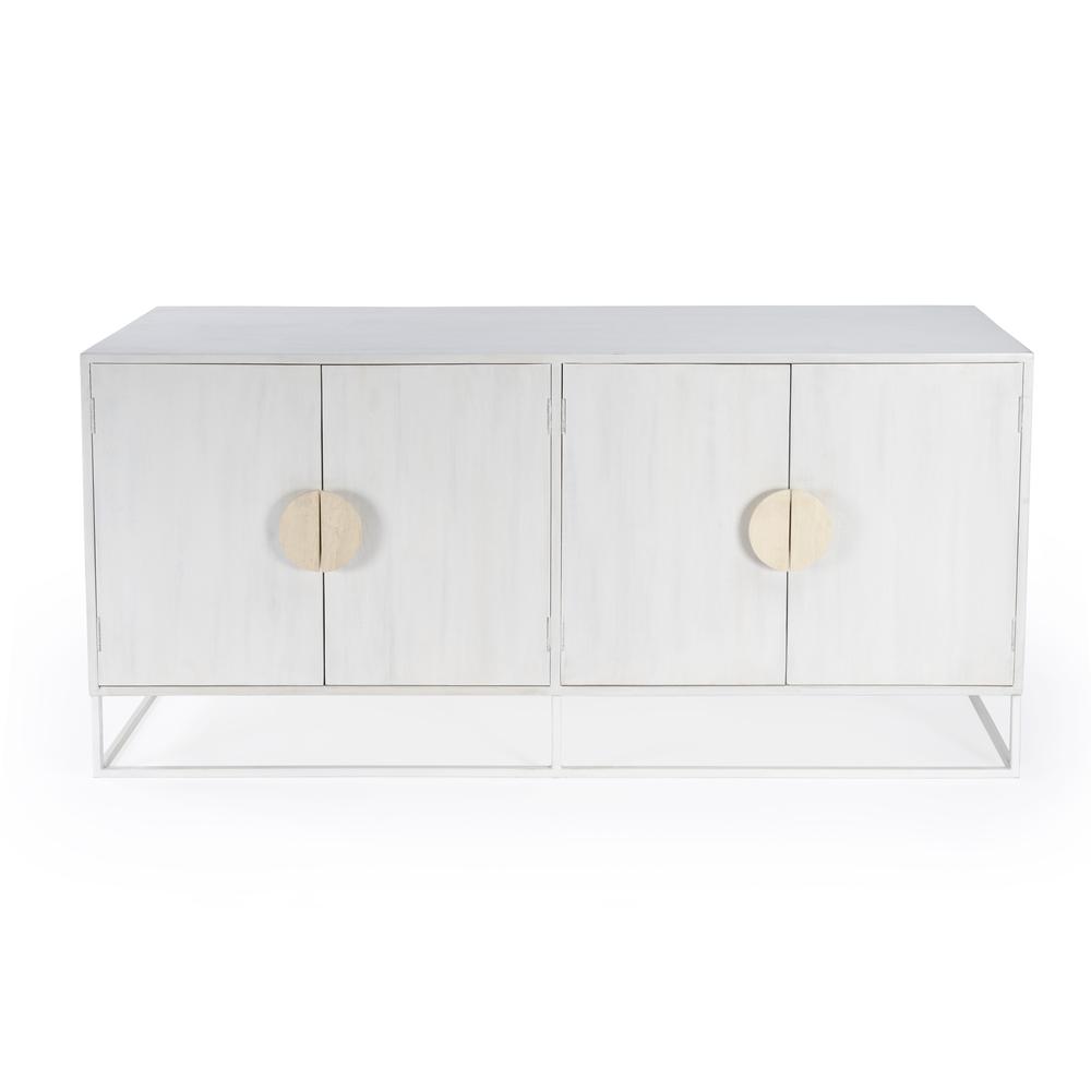 Company Lennasa Wooden 63" Sideboard, White. Picture 2