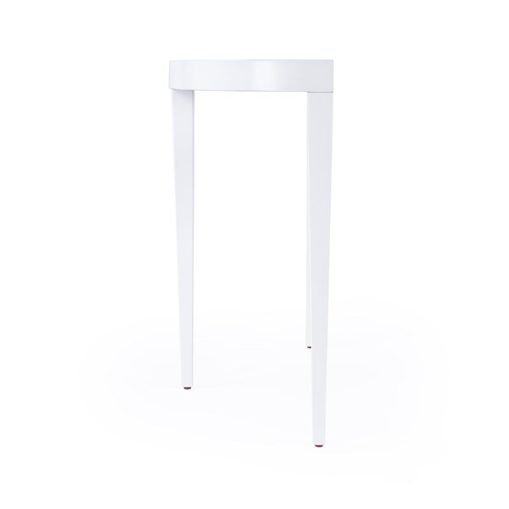 Company Ingrid 36 in. W Rectangular Console Table, White. Picture 3