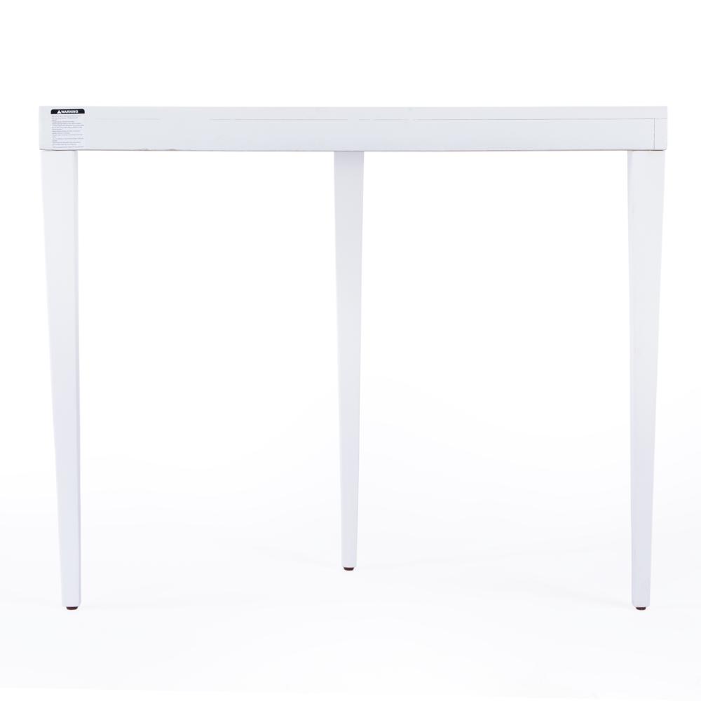 Company Ingrid 36 in. W Rectangular Console Table, White. Picture 4