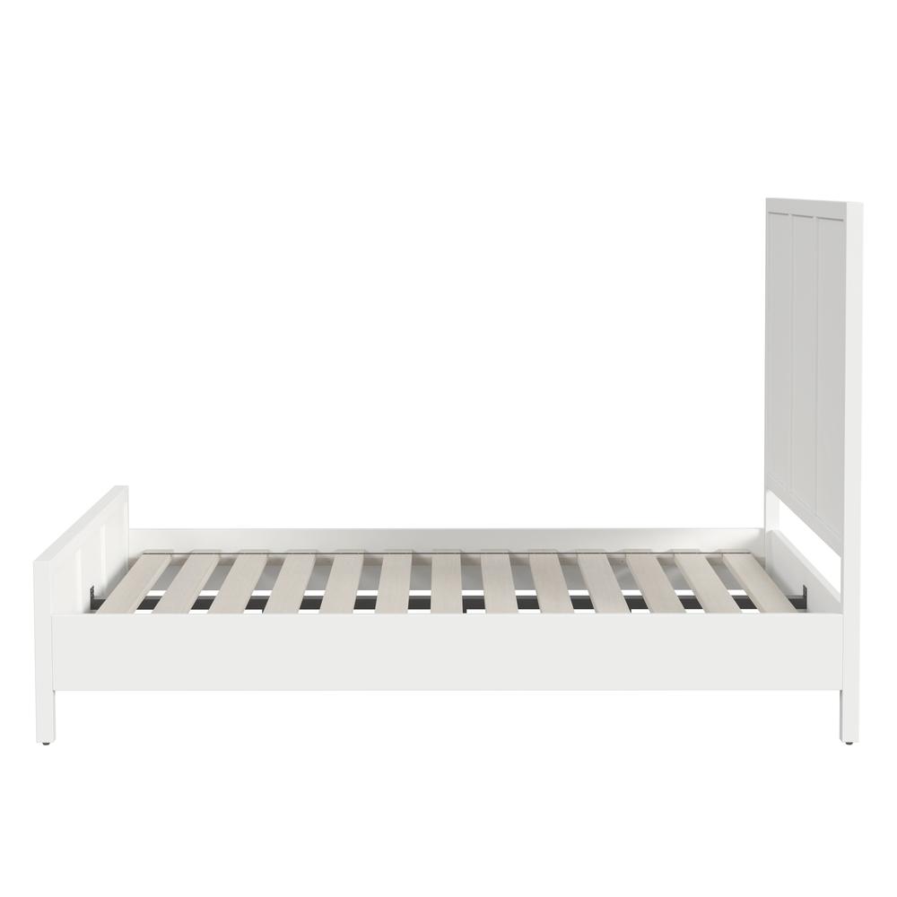 Company Lark Queen Size Bed, White. Picture 4