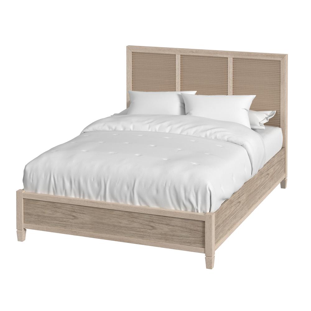 Company Flagstaff Queen Size Cane Bed, Natural. Picture 6
