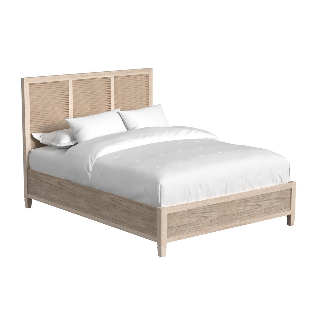 Company Flagstaff Queen Size Cane Bed, Natural. Picture 8