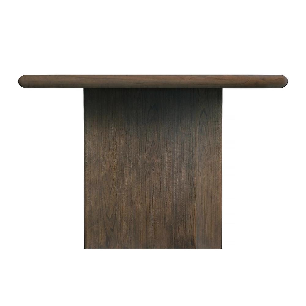 Company Halmstad Wood Panel Dining Table, Brown. Picture 3
