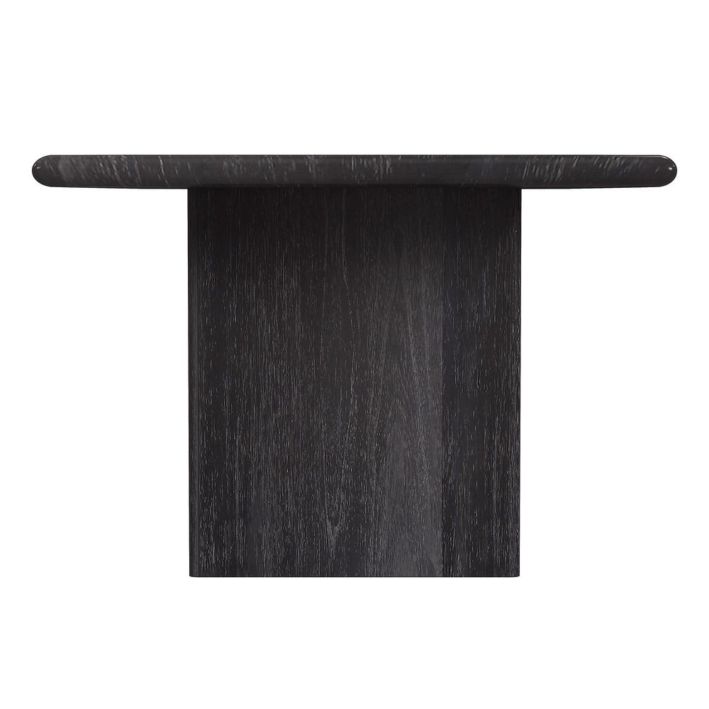 Company Halmstad Wood Panel Dining Table, Black. Picture 3