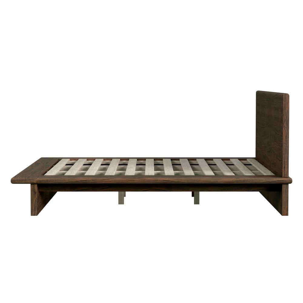 Company Halmstad Wood Panel King Bed, Brown. Picture 3