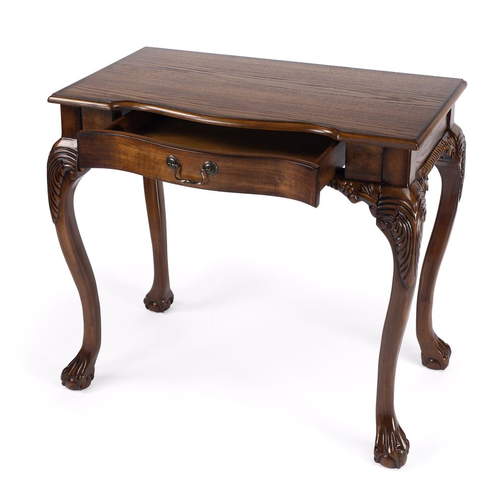 Company Dupree Writing Desk, Medium Brown. Picture 2
