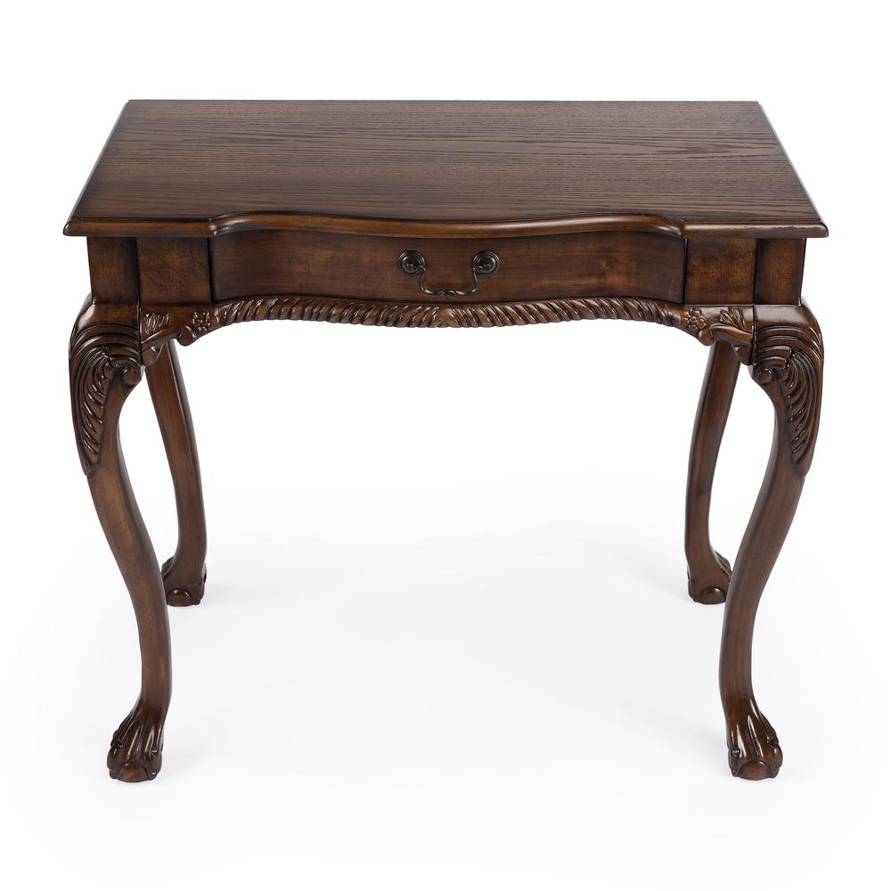 Company Dupree Writing Desk, Medium Brown. Picture 4