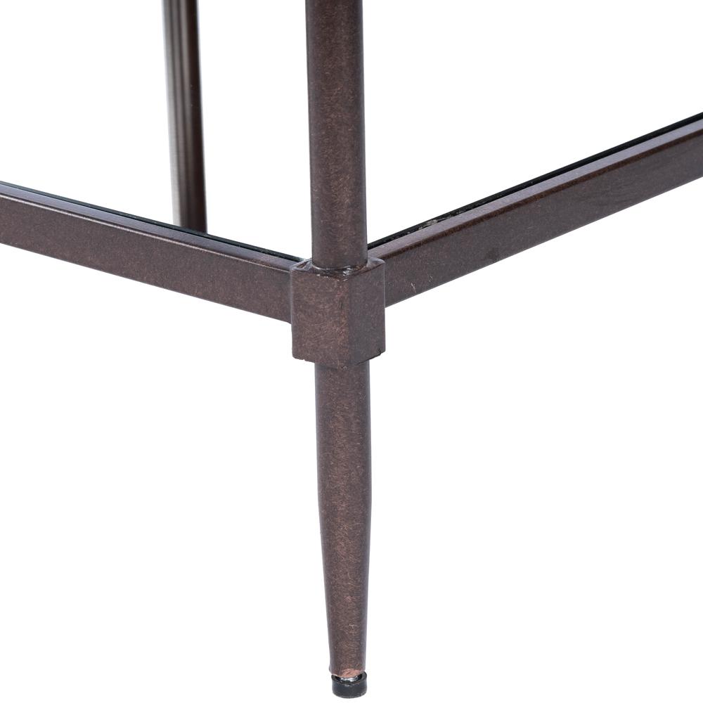 Company Peninsula Mirrored & Side Table, Bronze. Picture 7