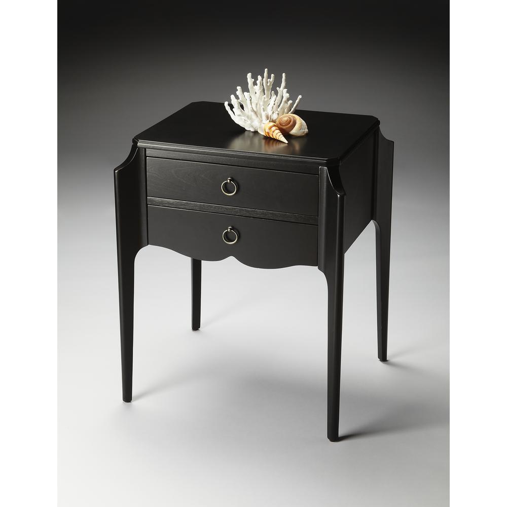 Company Wilshire End Table, Black. Picture 2