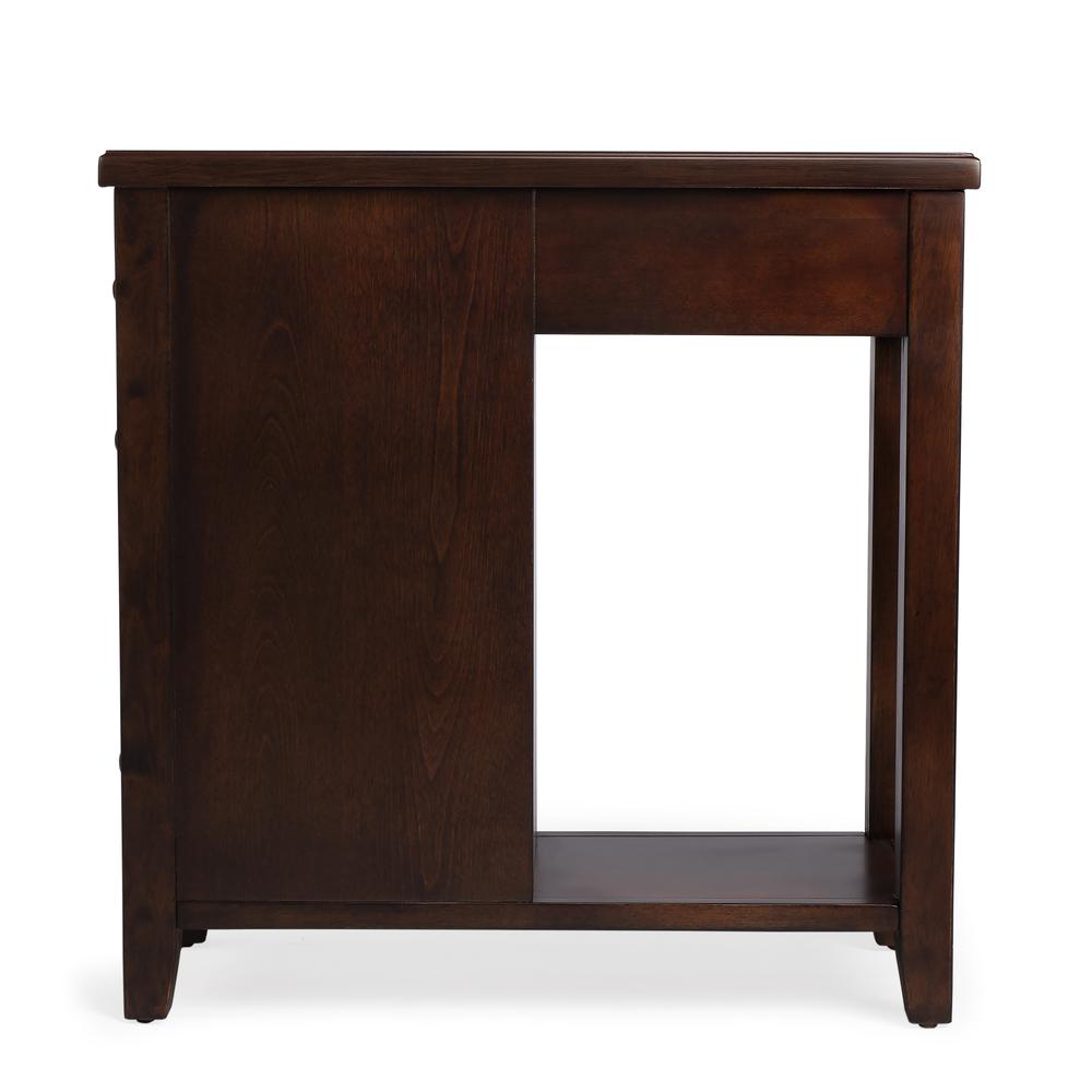 Company Kelton 4 Drawer Side Table, Dark Brown. Picture 4