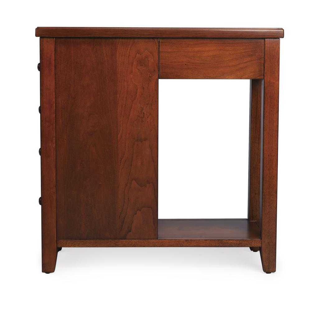 Company Kelton 4 Drawer Side Table, Medium Brown. Picture 6