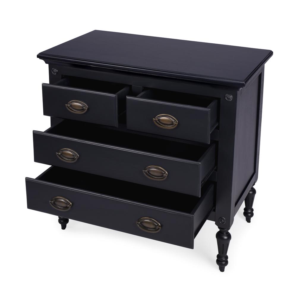 Company Easterbrook 4 Drawer Chest, Black. Picture 2