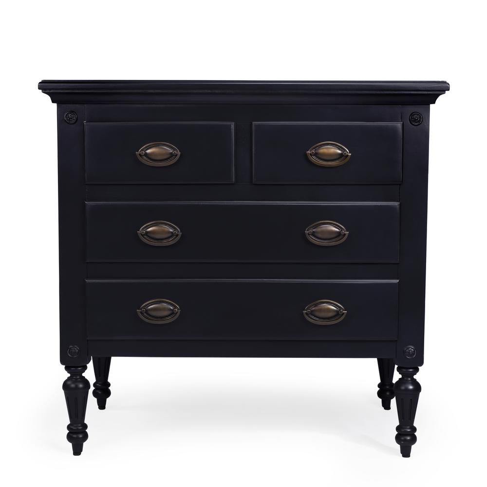 Company Easterbrook 4 Drawer Chest, Black. Picture 3