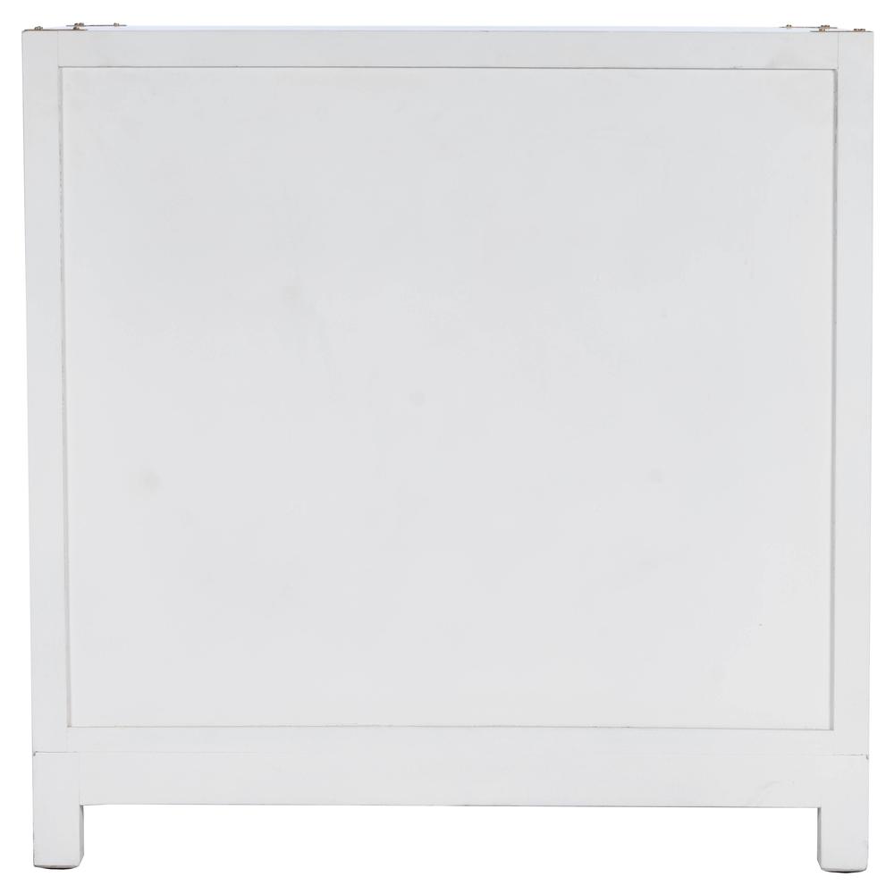 Company Forster Campaign 3 Drawer Dresser, White. Picture 4
