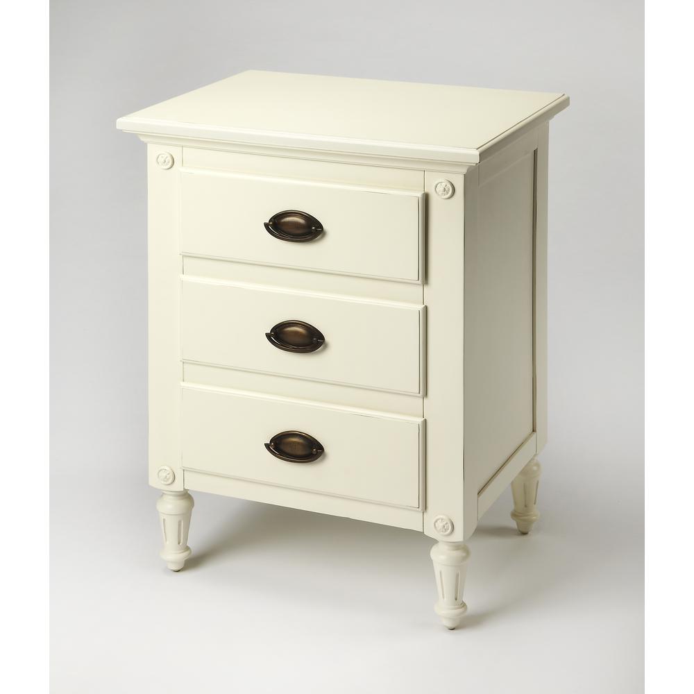 Company Easterbrook Nightstand, White. Picture 1