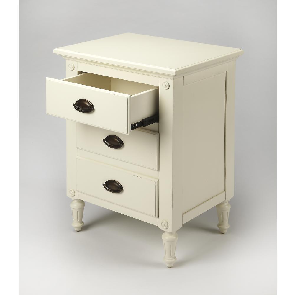 Company Easterbrook Nightstand, White. Picture 2
